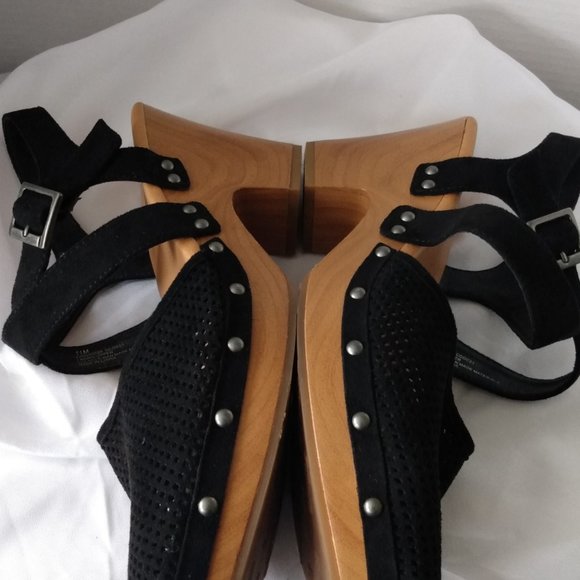 KORKS SUEDE WOMEN PLATFORM SIZE 11M - Picture 7 of 14